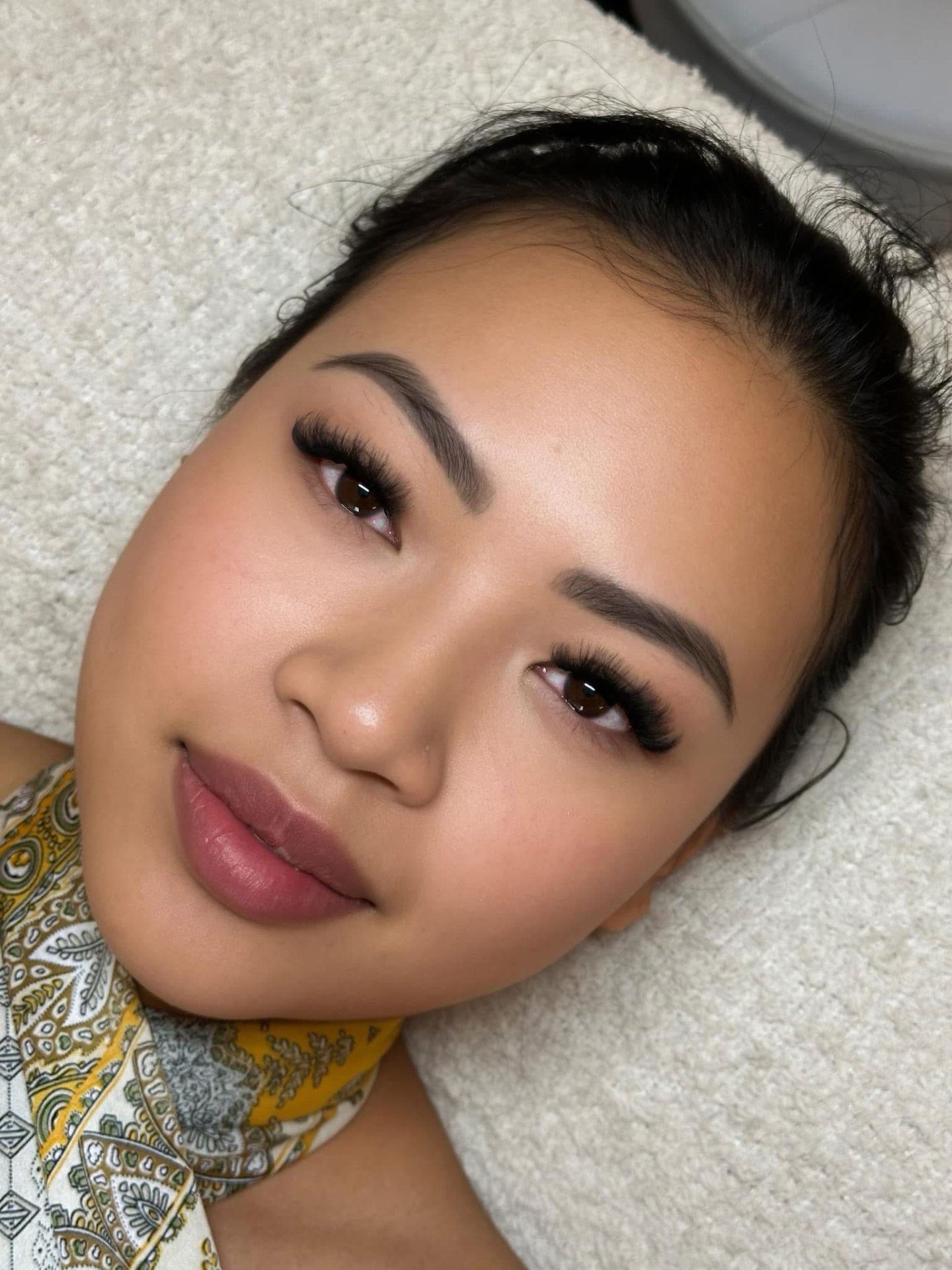 Natural classic lash enhancement by Luxe Lashes Beauty Studio