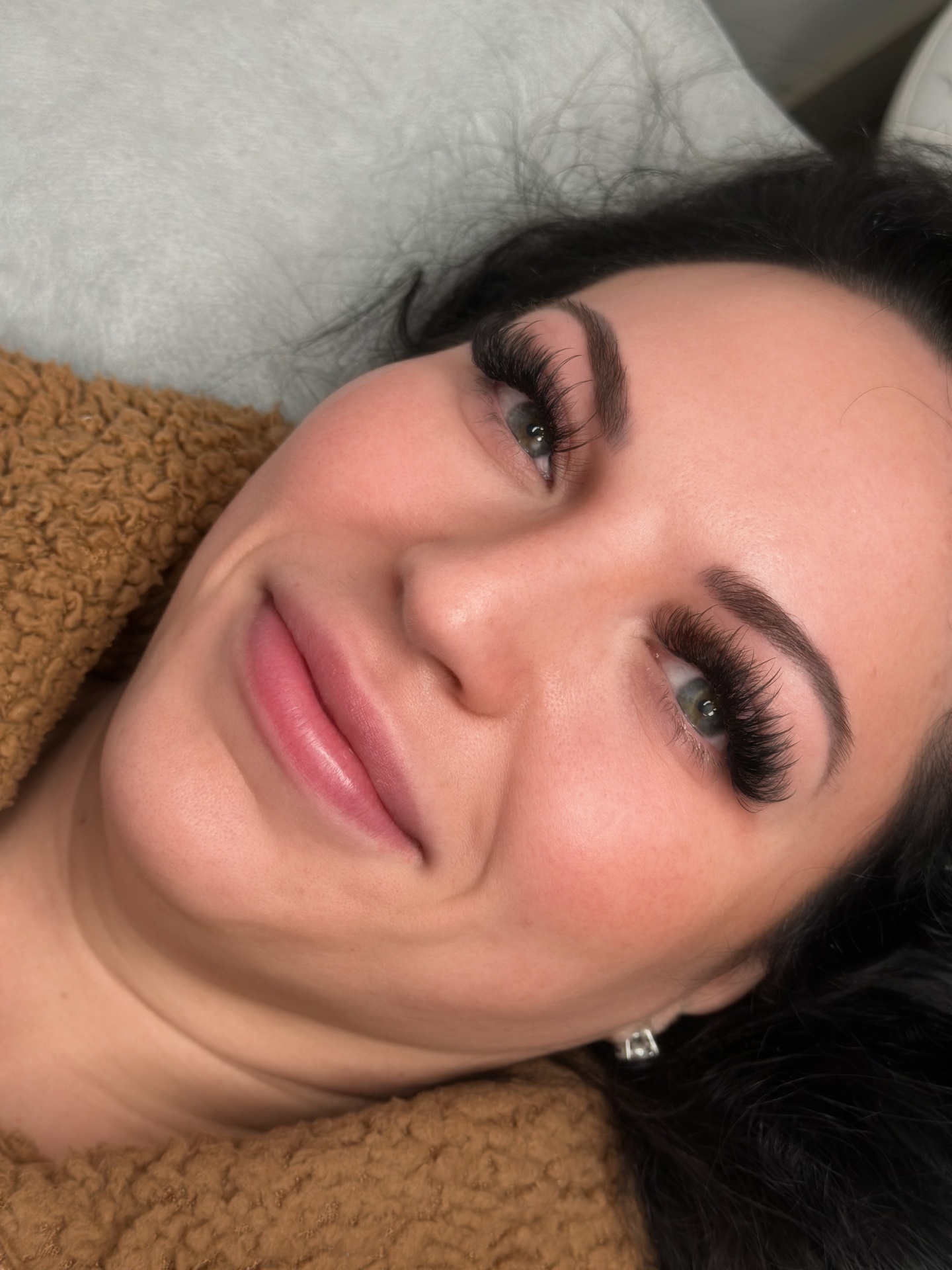 Natural Enhancement lash extension style by Luxe Lashes Beauty Studio Dallas