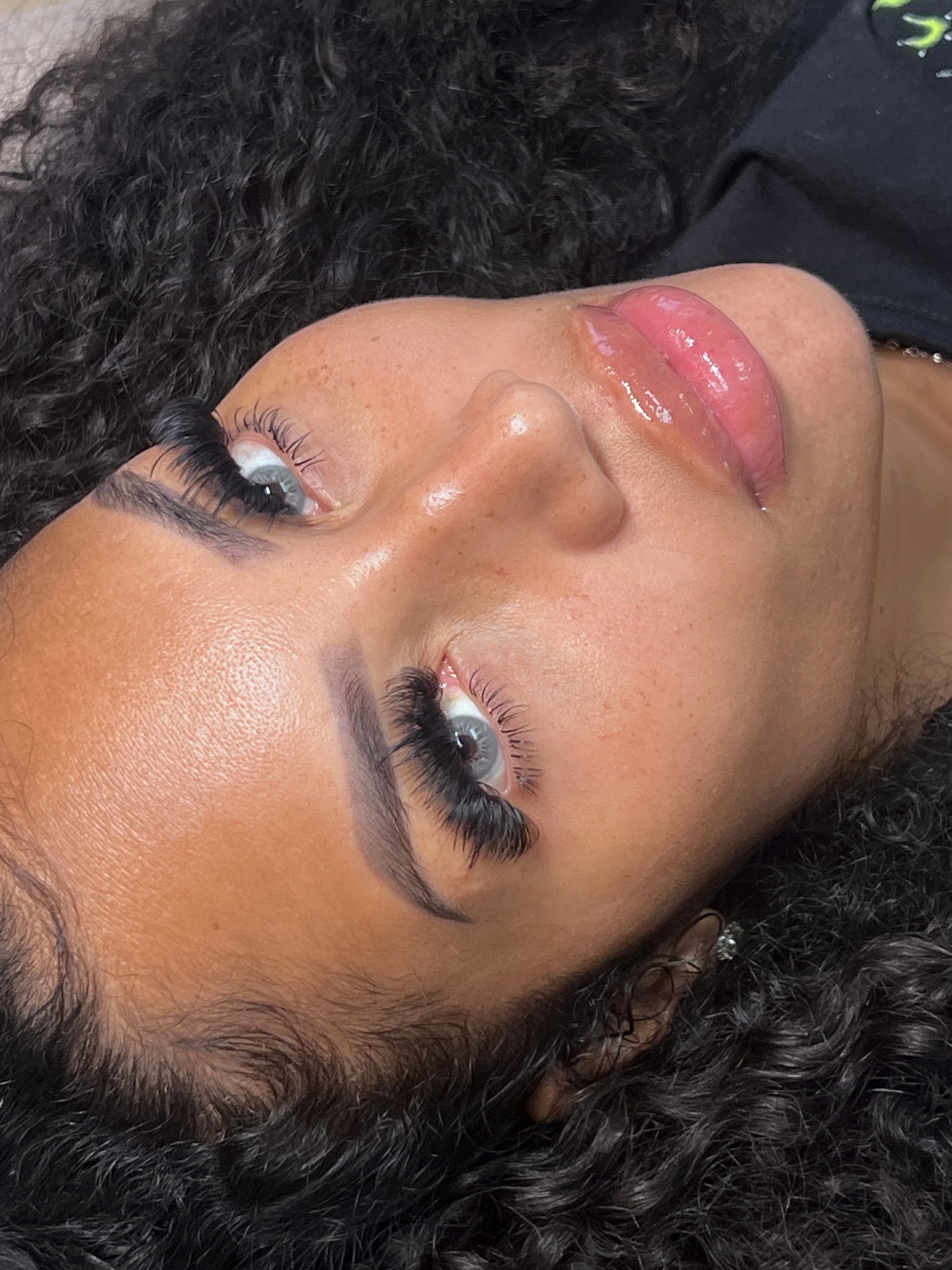 Full Luxury Volume lash extension style by Luxe Lashes Beauty Studio Dallas